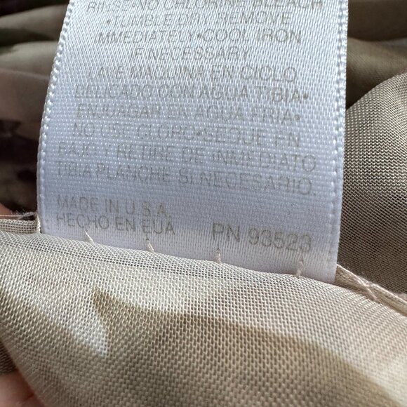 Vintage 2 pc CROSCILL Chambord Cassis Floral 60 x 216 Semi Sheer Drapery Scarf - Picture 5 of 6